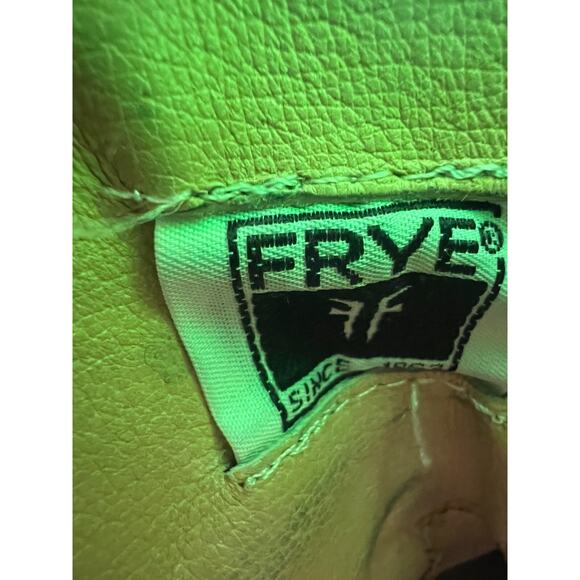 Frye Ankle Boots Womens Size 7.5 B Black Leather Booties Anna Shortie Basic - Picture 6 of 10